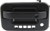 F-150 09-22 FRONT EXTERIOR DOOR HANDLE LH, Primed Black, w/ Keyhole and Keypad Hole, w/ Metal Connector