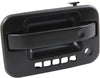 F-150 09-22 FRONT EXTERIOR DOOR HANDLE LH, Primed Black, w/ Keyhole and Keypad Hole, w/ Metal Connector