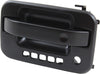F-150 09-22 FRONT EXTERIOR DOOR HANDLE LH, Primed Black, w/ Keyhole and Keypad Hole, w/ Metal Connector