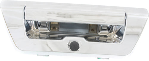 F-150 15-17 TAILGATE HANDLE, Power Locking, All-Chrome, w/o Camera hole, w/o LED Lamp hole(XL/XLT models)