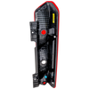 TRANSIT 15-21 TAIL LAMP LH, Lens and Housing, Halogen, Dual Rear Wheels - CAPA