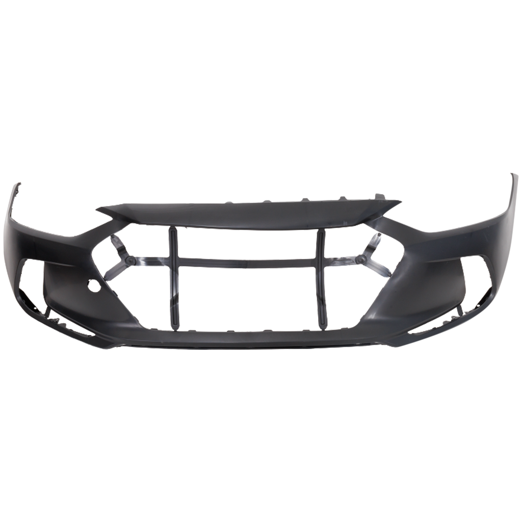 ELANTRA 17-18 FRONT BUMPER COVER, Primed, Sport Model