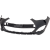 VELOSTER 13-17 FRONT BUMPER COVER, Textured Black, 1.6 Liter Turbo Engine