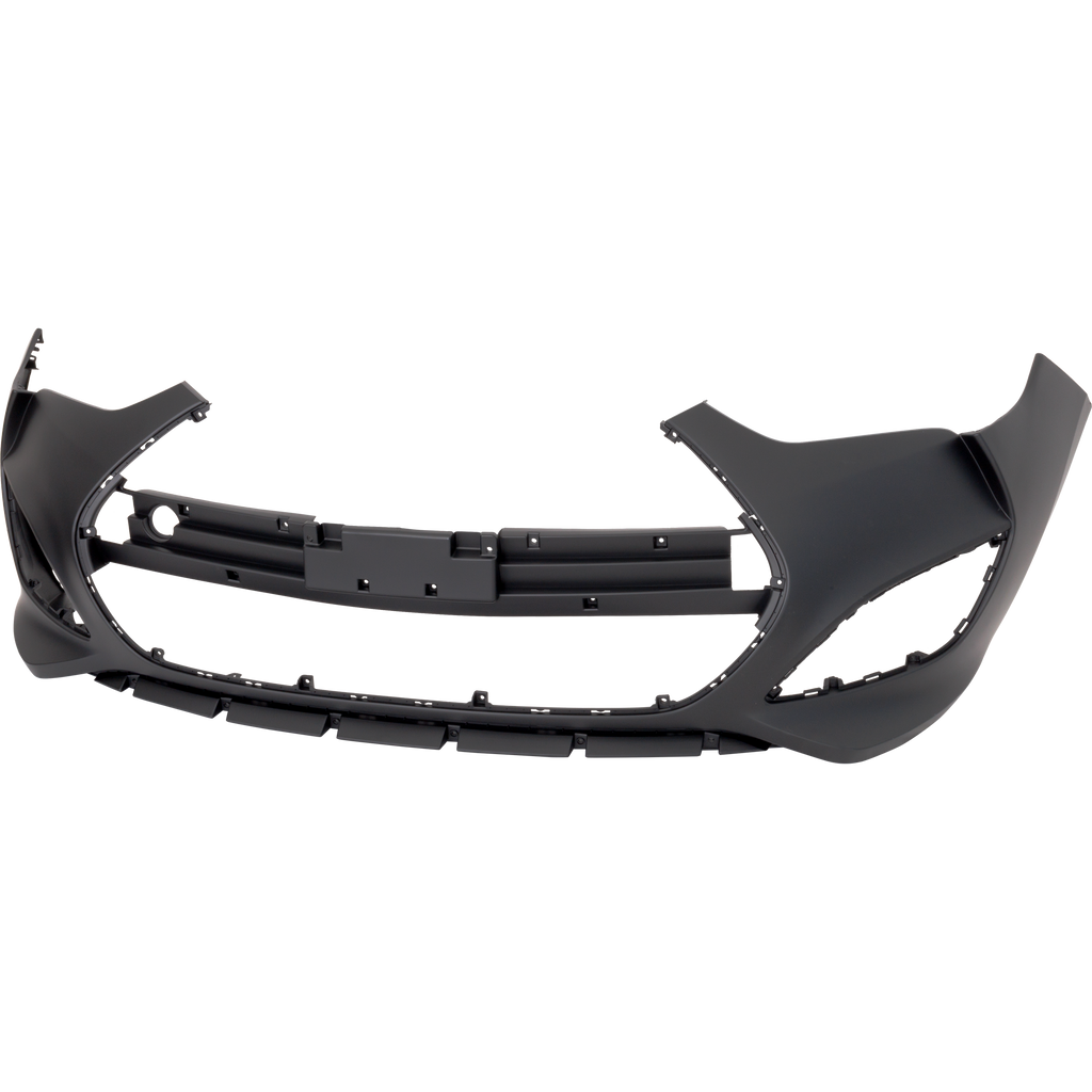 VELOSTER 13-17 FRONT BUMPER COVER, Textured Black, 1.6 Liter Turbo Engine