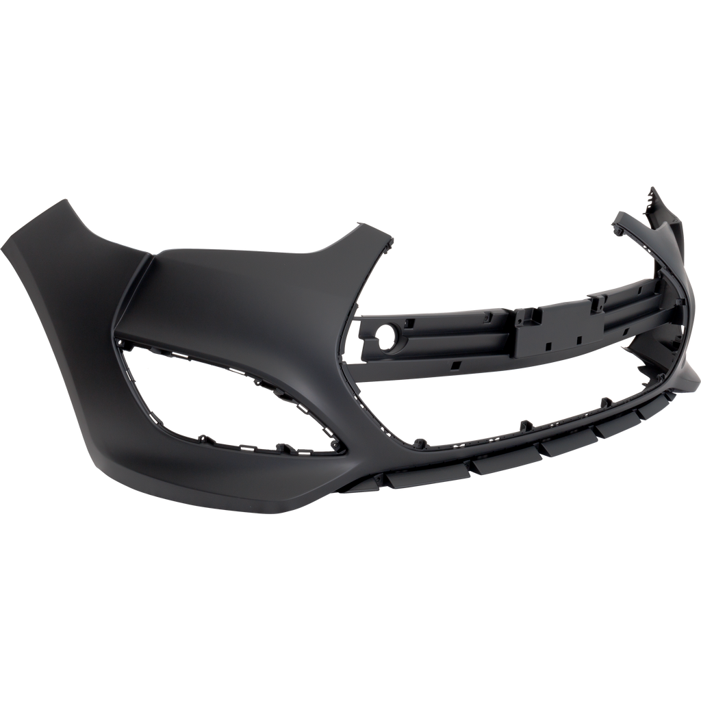 VELOSTER 13-17 FRONT BUMPER COVER, Textured Black, 1.6 Liter Turbo Engine