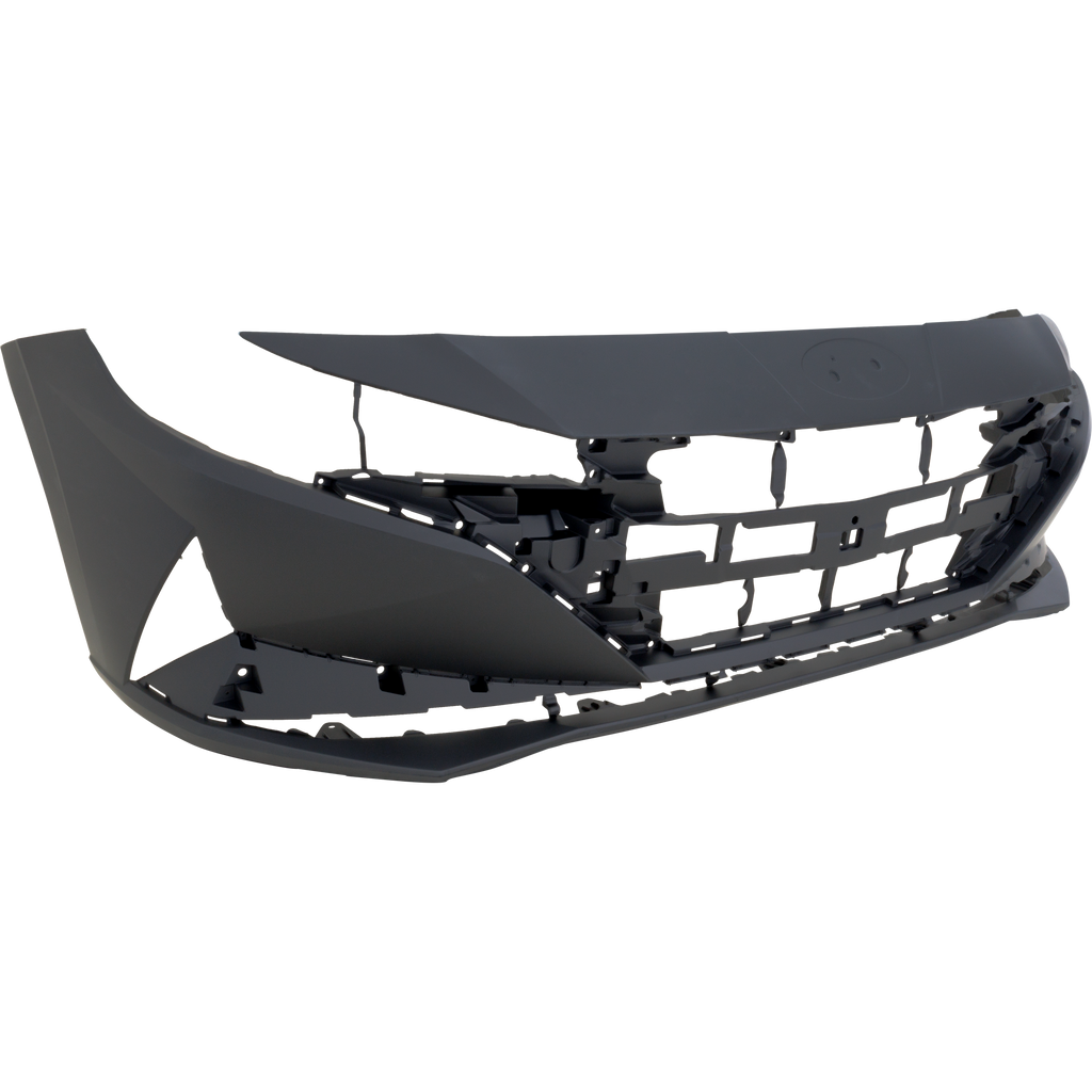 ELANTRA 21-23 FRONT BUMPER COVER, Primed, w/ Radar Cruise Control, USA Built Vehicle - CAPA
