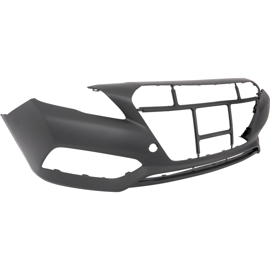 SONATA 16-17 FRONT BUMPER COVER, Primed, Hybrid Models