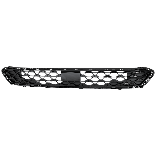 SANTA FE 21-22 FRONT BUMPER GRILLE, Gloss Black, Calligraphy/Ultimate Calligraphy Models - CAPA