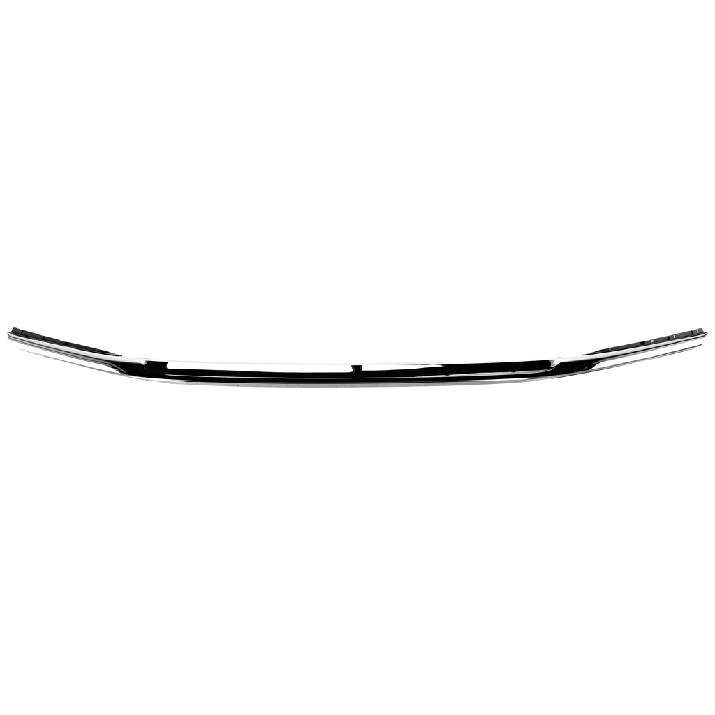 ODYSSEY 21-23 FRONT BUMPER GRILLE MOLDING, Upper, All Chrome - CAPA