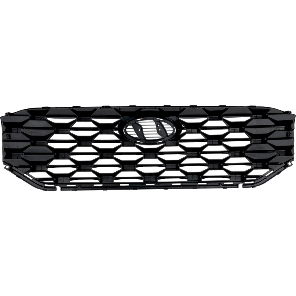 SANTA FE 21-22 GRILLE, Primed Black Shell and Insert, SE/XRT/Essential/Urban Models