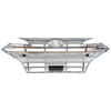 ELANTRA 19-20 GRILLE, Chrome Silver Black Shell and Insert, w/ Intelligent Cruise Control, Korea Built Vehicle, Sedan