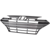 ELANTRA 19-20 GRILLE, Chrome Silver Black Shell and Insert, w/o Intelligent Cruise Control, Korea Built Vehicle, Sedan