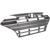 ELANTRA 19-20 GRILLE, Chrome Silver Black Shell and Insert, w/o Intelligent Cruise Control, Korea Built Vehicle, Sedan