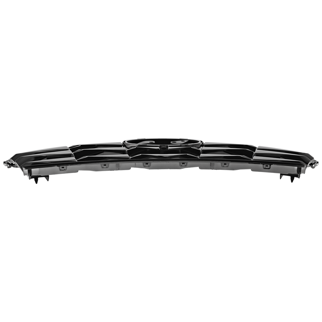 TUCSON 22-22 GRILLE, Chrome Painted Smoke Black, (Hybrid Limited/Ultimate)/Limited Models - CAPA