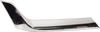 PILOT 19-22 GRILLE MOLDING LOWER RH, Chrome, Elite/EX/EX-L/LX/Touring Models
