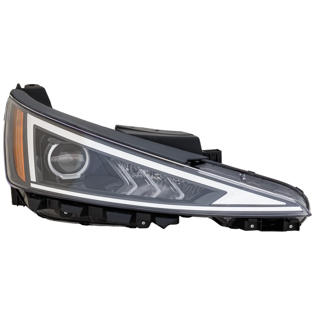 ELANTRA 19-20 HEAD LAMP RH, Assembly, Halogen, w/o Daytime Running Light, USA Built Vehicle