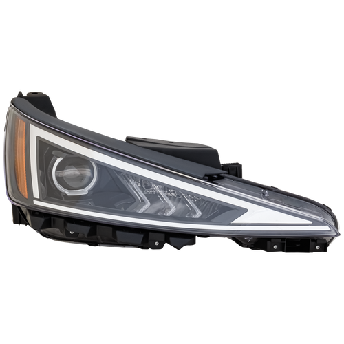 ELANTRA 19-20 HEAD LAMP RH, Assembly, Halogen, w/o Daytime Running Light, USA Built Vehicle