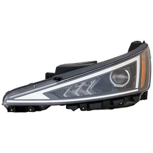 ELANTRA 19-20 HEAD LAMP LH, Assembly, Halogen, w/o Daytime Running Light, USA Built Vehicle