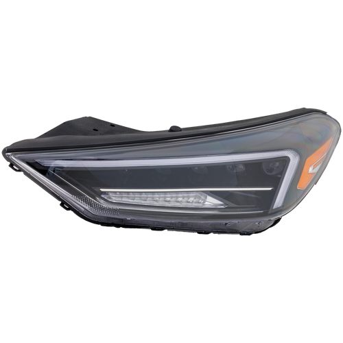 TUCSON 19-21 HEAD LAMP LH, Assembly, LED, w/ LED Accent Light - CAPA