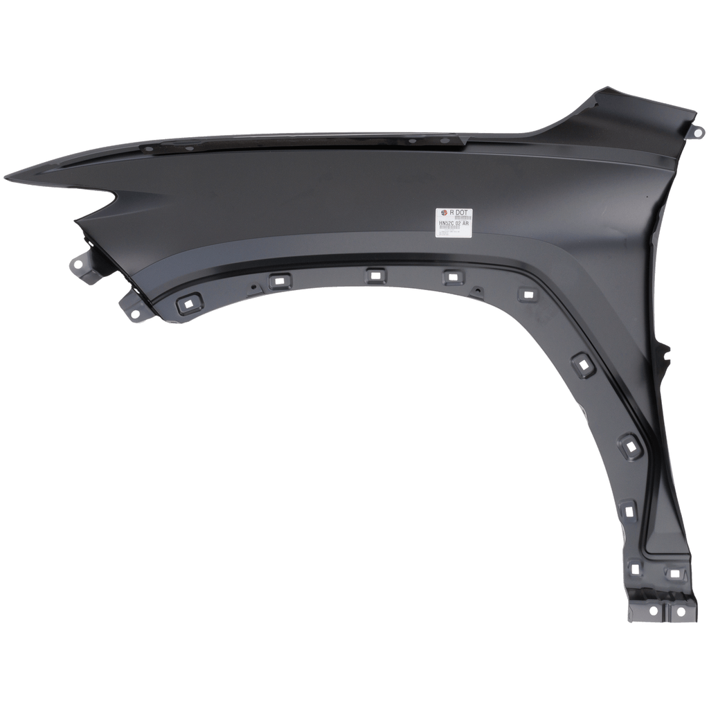 TUCSON 22-22 FRONT FENDER RH, Primed, Steel, USA Built Vehicle, SE/SEL/Limited Models - CAPA