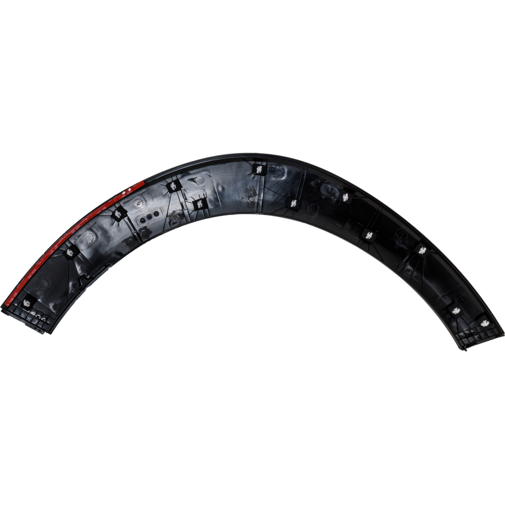 TUCSON 16-21 FRONT WHEEL OPENING MOLDING LH, Textured Black