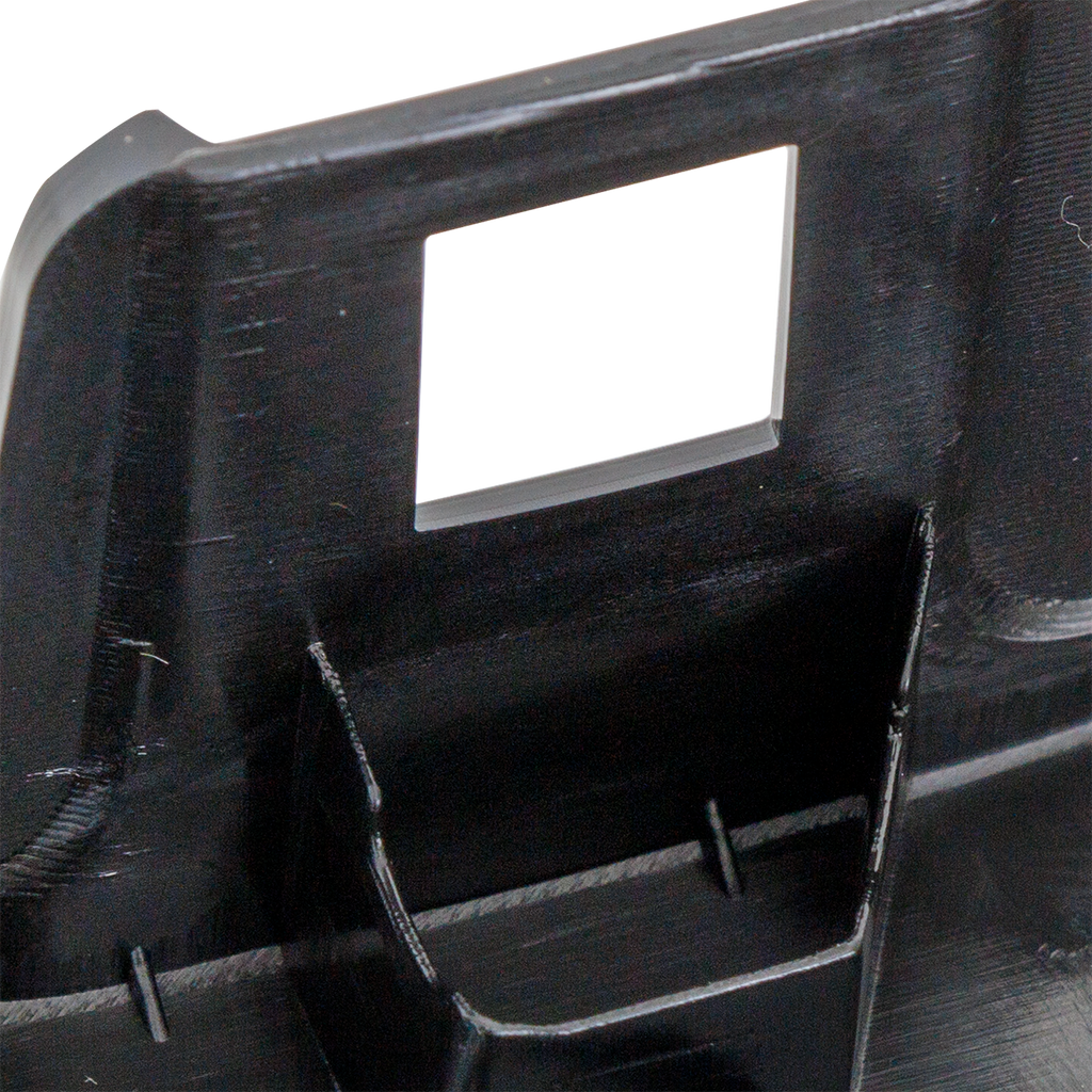 TUCSON 16-21 FRONT WHEEL OPENING MOLDING LH, Textured Black
