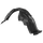 CIVIC 20-21 FRONT FENDER LINER LH, Plastic, Injection Form, Sport/Sport Touring Models, Hatchback