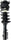 ACCENT 00-05 FRONT STRUT RH, Loaded Strut