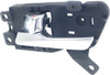 SONATA 15-17 FRONT INTERIOR DOOR HANDLE LH, Silver Lever+Knob, (16-17, Hybrid Model) (=REAR)