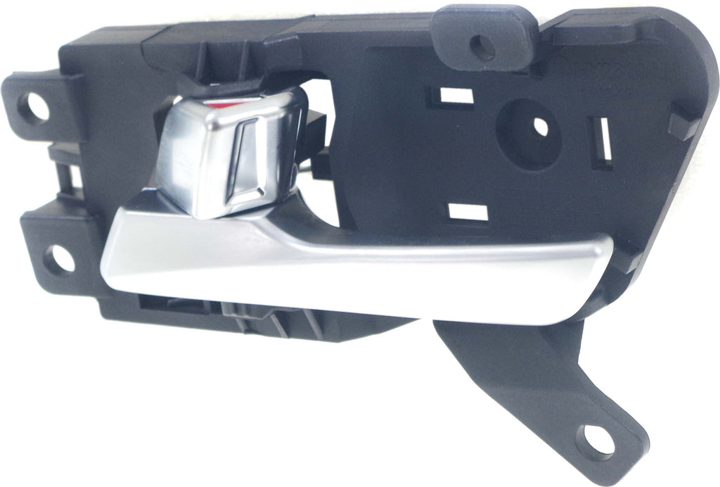 SONATA 15-17 FRONT INTERIOR DOOR HANDLE LH, Silver Lever+Knob, (16-17, Hybrid Model) (=REAR)