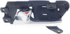 SONATA 15-17 FRONT INTERIOR DOOR HANDLE LH, Silver Lever+Knob, (16-17, Hybrid Model) (=REAR)