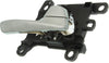 TUCSON 16-18 FRONT INTERIOR DOOR HANDLE RH, Silver, Plastic
