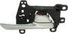TUCSON 16-18 FRONT INTERIOR DOOR HANDLE RH, Silver, Plastic