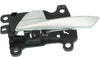 TUCSON 16-18 FRONT INTERIOR DOOR HANDLE LH, Silver, Plastic