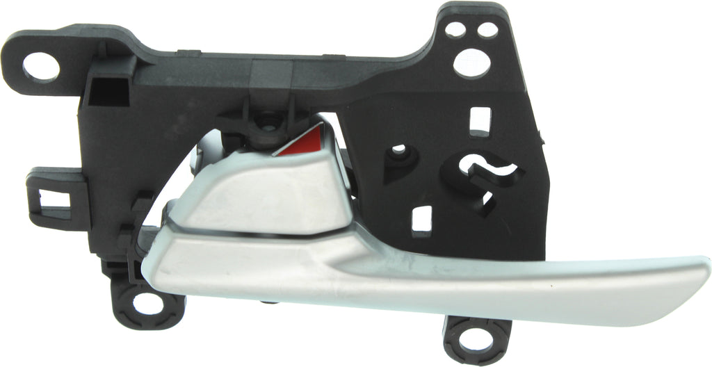 TUCSON 16-18 FRONT INTERIOR DOOR HANDLE LH, Silver, Plastic