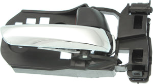 PILOT 16-22/RIDGELINE 17-23 FRONT INTERIOR DOOR HANDLE RH, Chrome Lever/Black Housing, (=REAR)