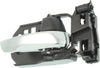 PILOT 16-22/RIDGELINE 17-23 FRONT INTERIOR DOOR HANDLE RH, Chrome Lever/Black Housing, (=REAR)