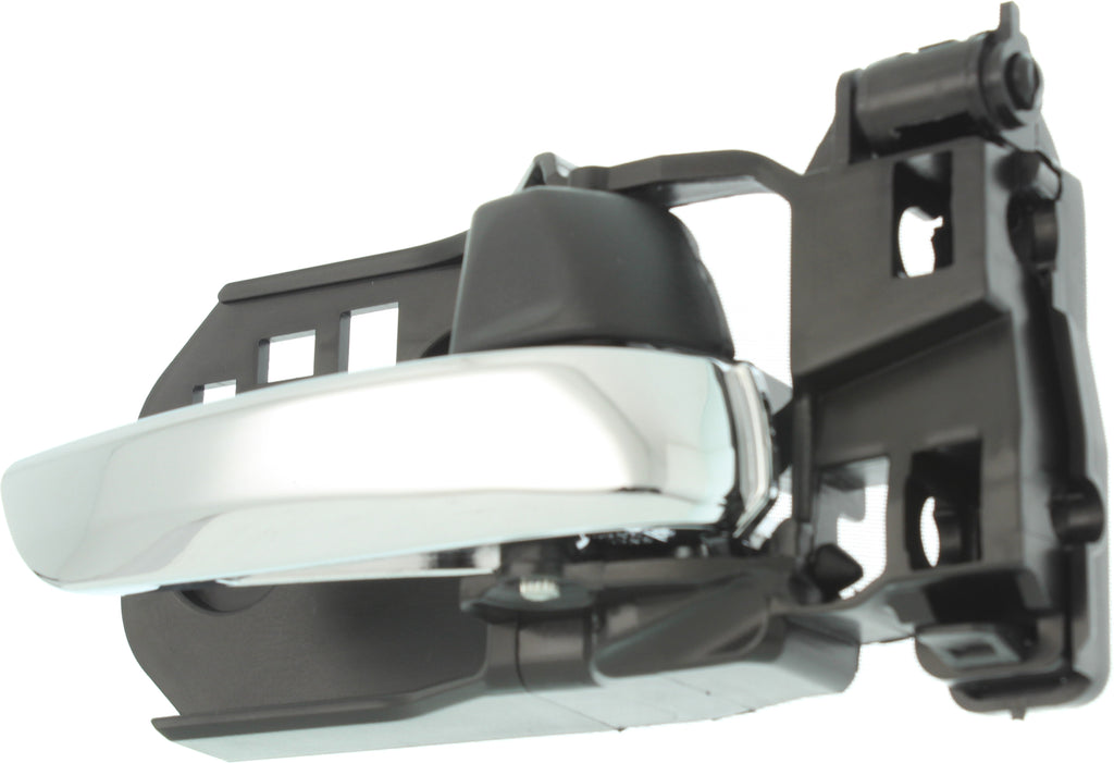 PILOT 16-22/RIDGELINE 17-23 FRONT INTERIOR DOOR HANDLE RH, Chrome Lever/Black Housing, (=REAR)