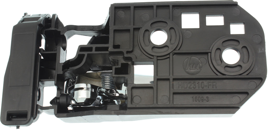 PILOT 16-22/RIDGELINE 17-23 FRONT INTERIOR DOOR HANDLE RH, Chrome Lever/Black Housing, (=REAR)