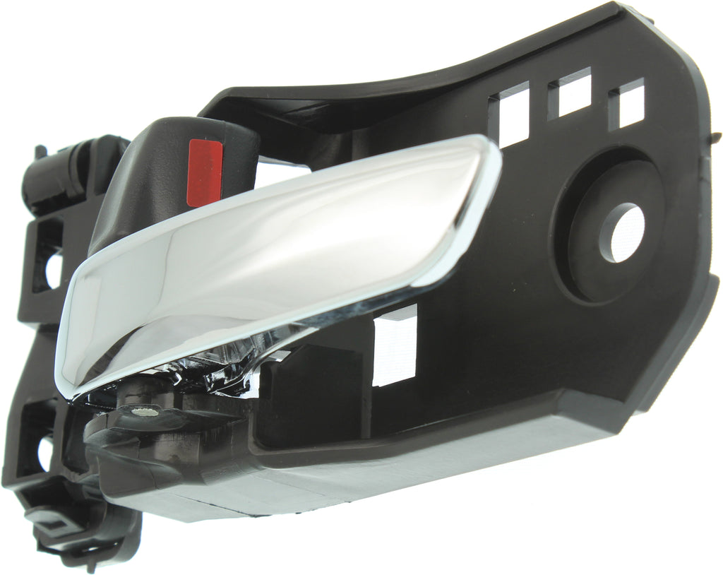 PILOT 16-22/RIDGELINE 17-23 FRONT INTERIOR DOOR HANDLE LH, Chrome Lever/Black Housing, (=REAR)
