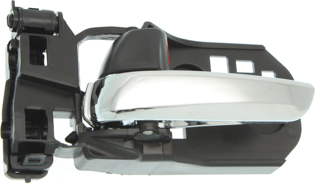 PILOT 16-22/RIDGELINE 17-23 FRONT INTERIOR DOOR HANDLE LH, Chrome Lever/Black Housing, (=REAR)