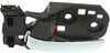 PILOT 16-22/RIDGELINE 17-23 FRONT INTERIOR DOOR HANDLE LH, Chrome Lever/Black Housing, (=REAR)