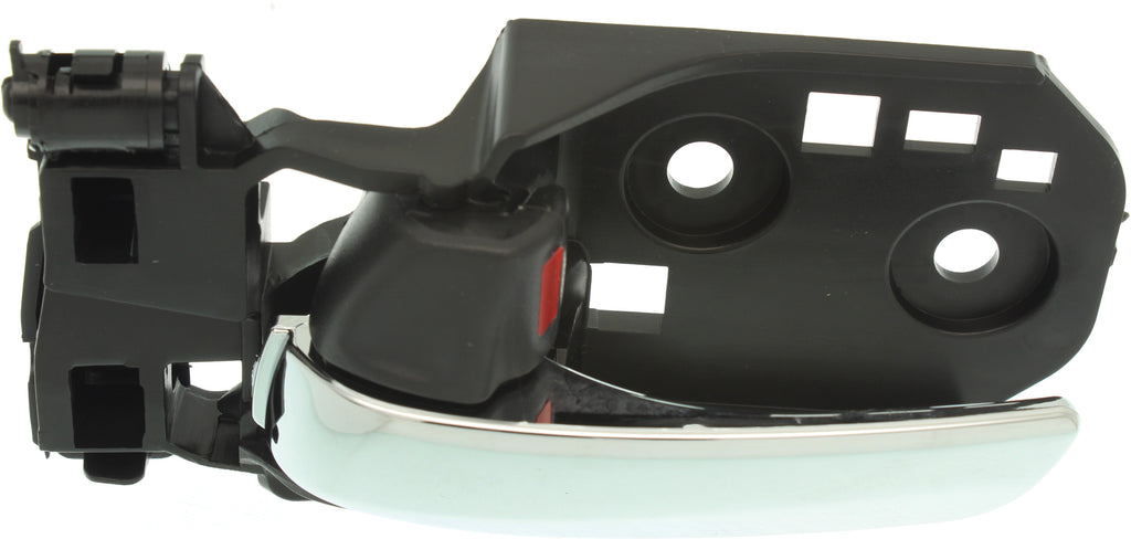 PILOT 16-22/RIDGELINE 17-23 FRONT INTERIOR DOOR HANDLE LH, Chrome Lever/Black Housing, (=REAR)