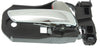 PILOT 16-22/RIDGELINE 17-23 FRONT INTERIOR DOOR HANDLE RH, Chrome Lever/Gray Housing, (=REAR)