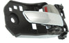 PILOT 16-22/RIDGELINE 17-23 FRONT INTERIOR DOOR HANDLE RH, Chrome Lever/Gray Housing, (=REAR)