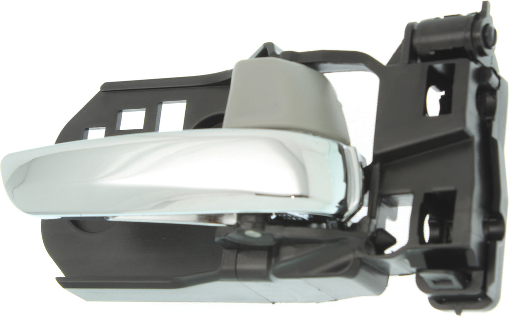 PILOT 16-22/RIDGELINE 17-23 FRONT INTERIOR DOOR HANDLE RH, Chrome Lever/Gray Housing, (=REAR)