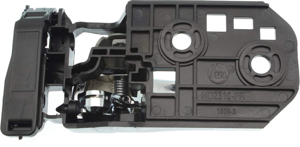 PILOT 16-22/RIDGELINE 17-23 FRONT INTERIOR DOOR HANDLE RH, Chrome Lever/Gray Housing, (=REAR)
