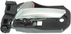 PILOT 16-22/RIDGELINE 17-23 FRONT INTERIOR DOOR HANDLE LH, Chrome Lever/Gray Housing, (=REAR)