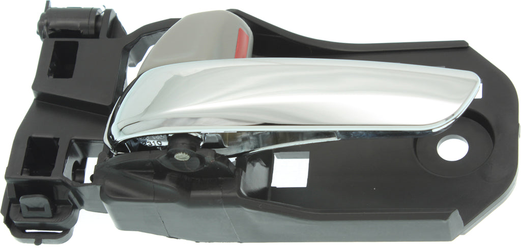 PILOT 16-22/RIDGELINE 17-23 FRONT INTERIOR DOOR HANDLE LH, Chrome Lever/Gray Housing, (=REAR)
