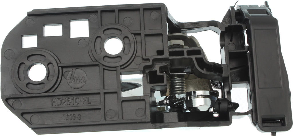 PILOT 16-22/RIDGELINE 17-23 FRONT INTERIOR DOOR HANDLE LH, Chrome Lever/Gray Housing, (=REAR)